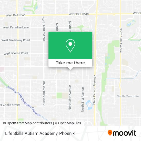 Life Skills Autism Academy map