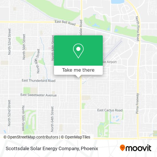 Mapa de Scottsdale Solar Energy Company