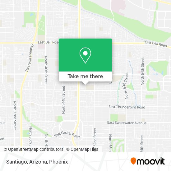 Santiago, Arizona map