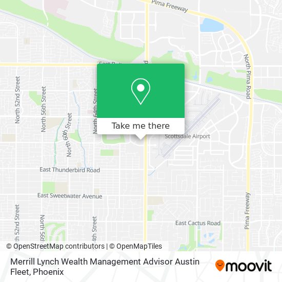 Mapa de Merrill Lynch Wealth Management Advisor Austin Fleet