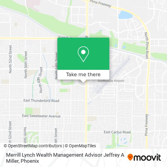 Merrill Lynch Wealth Management Advisor Jeffrey A Miller map