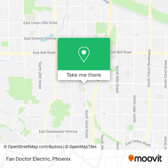 Fan Doctor Electric map