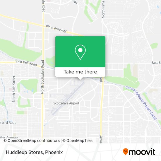 Huddleup Stores map