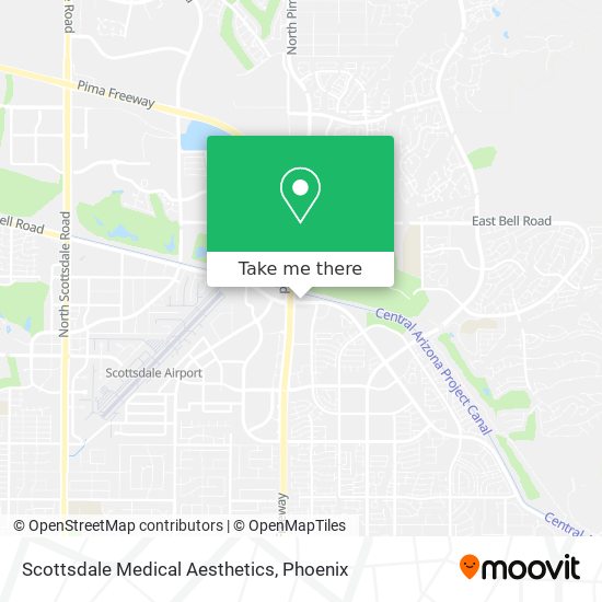 Mapa de Scottsdale Medical Aesthetics