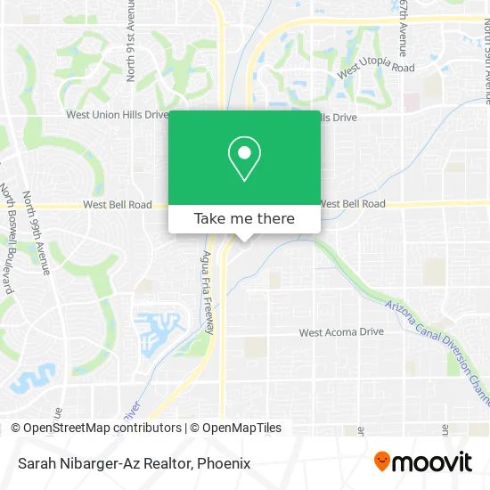 Sarah Nibarger-Az Realtor map