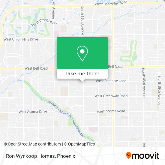 Ron Wynkoop Homes map