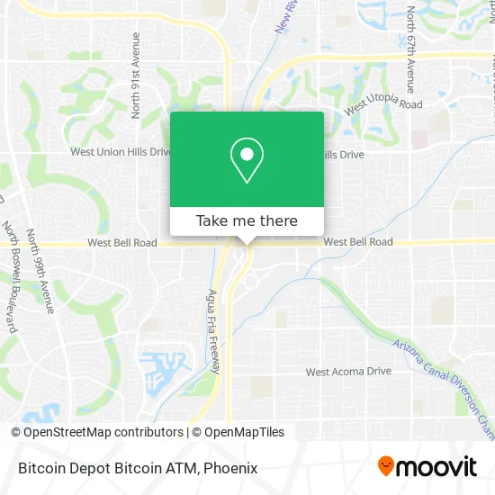 Bitcoin Depot Bitcoin ATM map