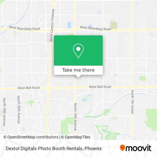 Dextol Digitals Photo Booth Rentals map