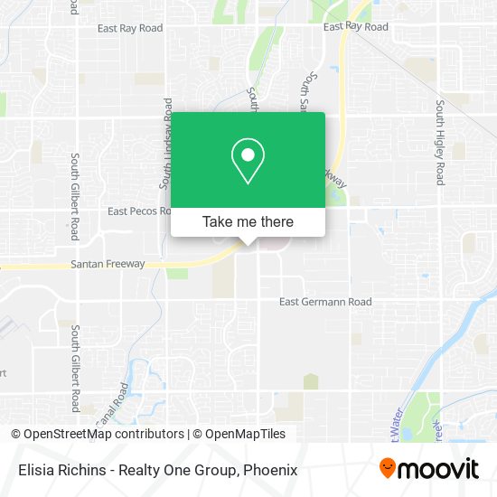 Elisia Richins - Realty One Group map