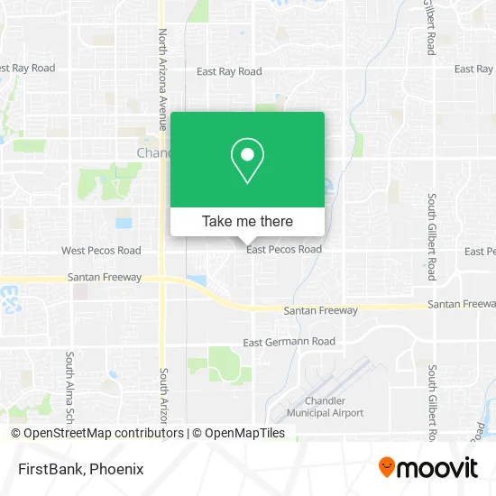 FirstBank map