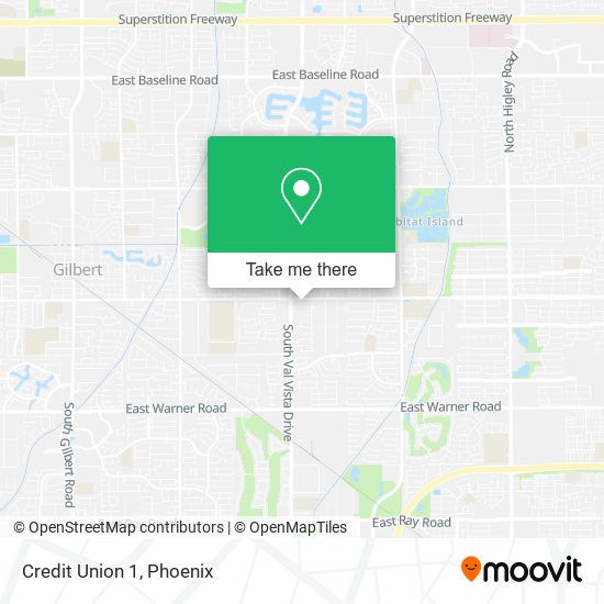 Credit Union 1 map