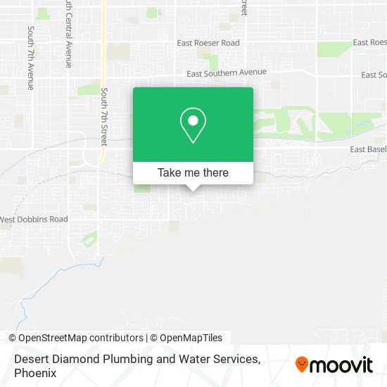 Mapa de Desert Diamond Plumbing and Water Services