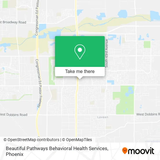 Beautiful Pathways Behavioral Health Services map