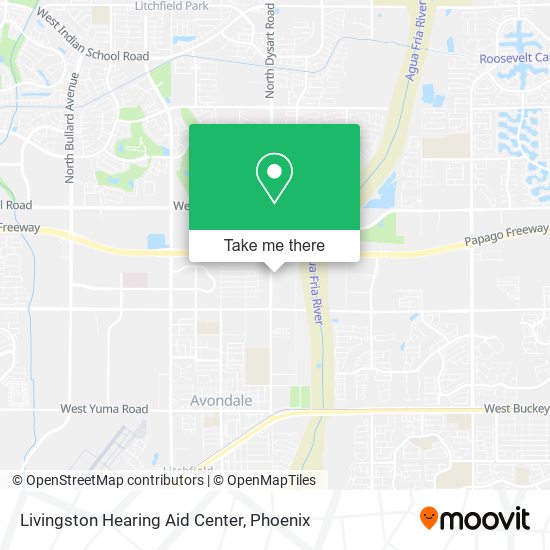 Livingston Hearing Aid Center map