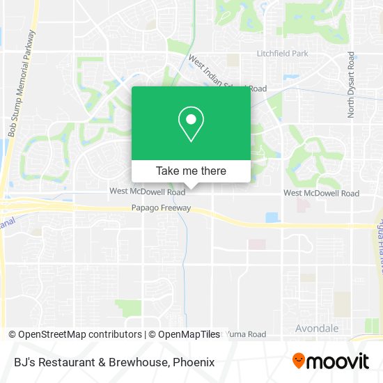 BJ's Restaurant & Brewhouse map