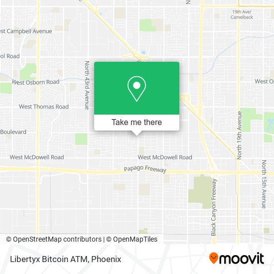 Libertyx Bitcoin ATM map