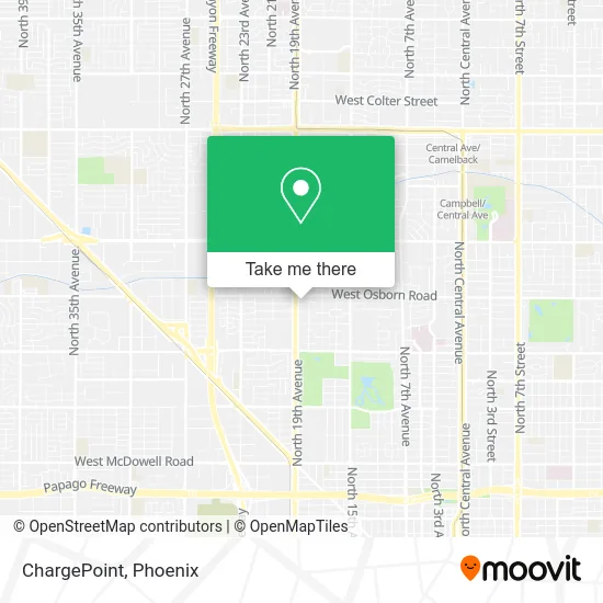 ChargePoint map