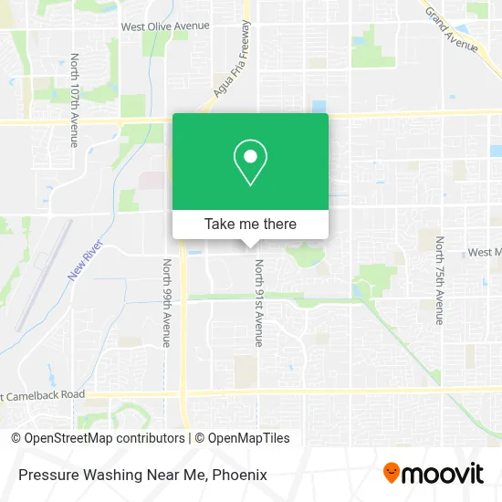 Pressure Washing Near Me map