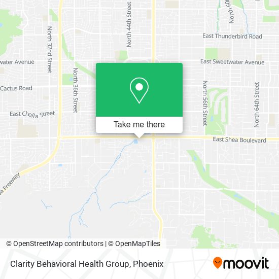 Clarity Behavioral Health Group map