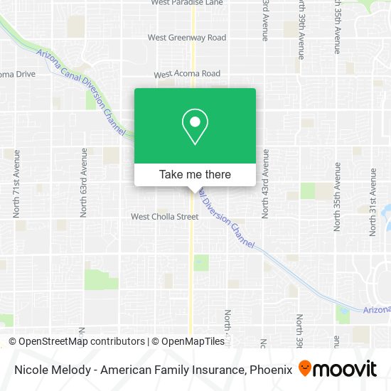 Nicole Melody - American Family Insurance map