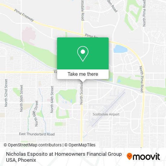 Mapa de Nicholas Esposito at Homeowners Financial Group USA