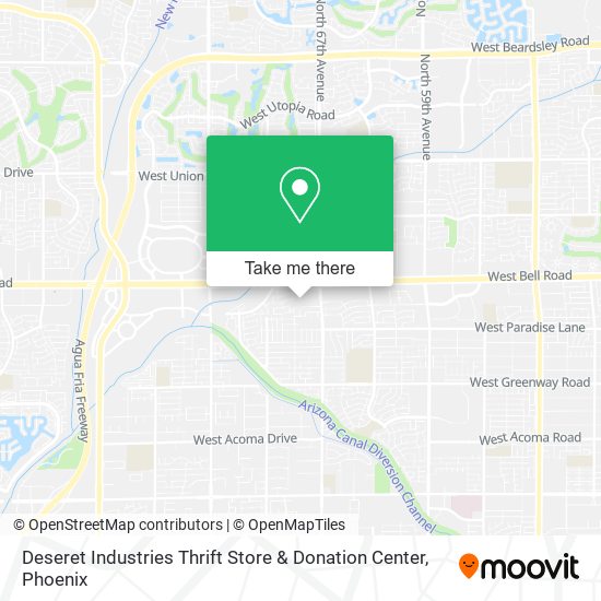 Deseret Industries Thrift Store & Donation Center map