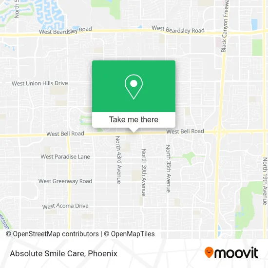 Absolute Smile Care map