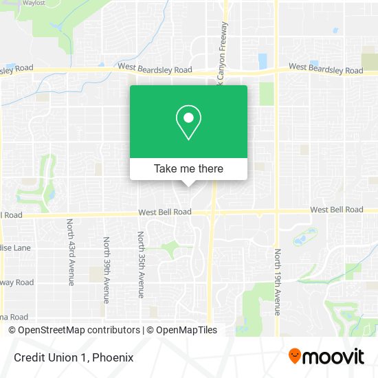 Credit Union 1 map