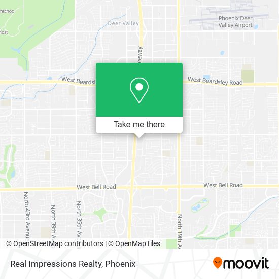 Mapa de Real Impressions Realty