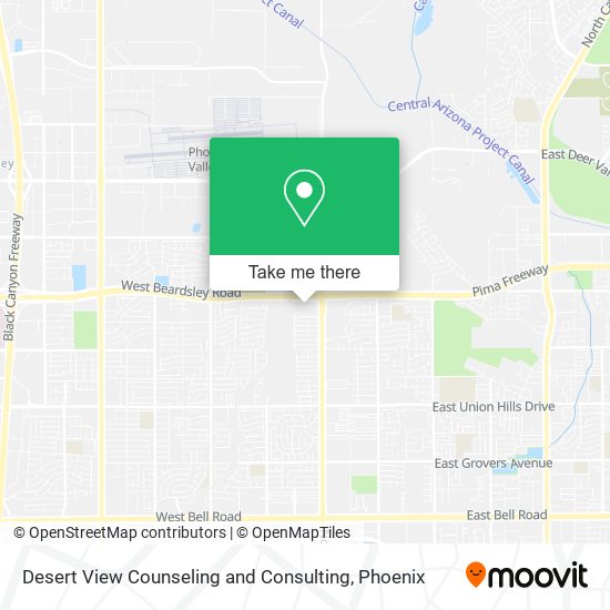 Mapa de Desert View Counseling and Consulting