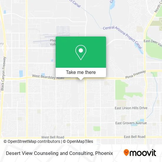 Desert View Counseling and Consulting map