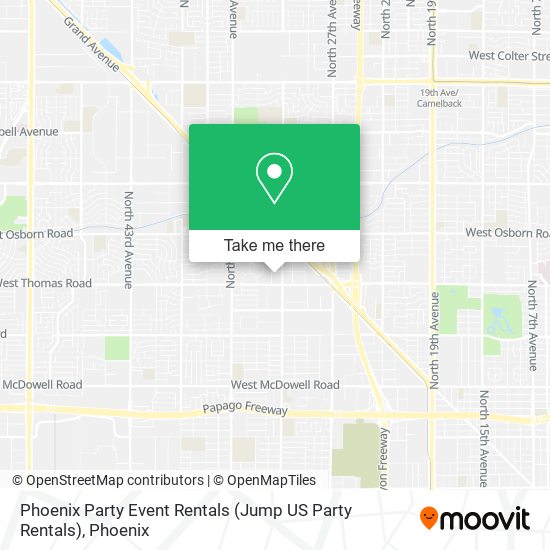 Phoenix Party Event Rentals (Jump US Party Rentals) map