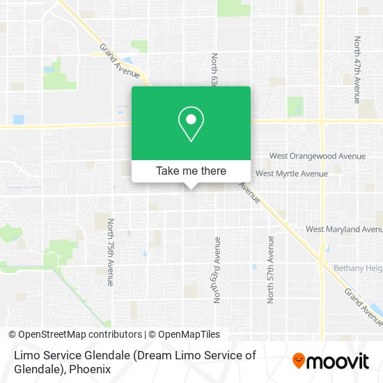 Limo Service Glendale (Dream Limo Service of Glendale) map