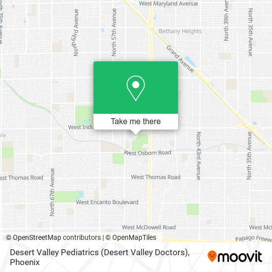 Desert Valley Pediatrics (Desert Valley Doctors) map