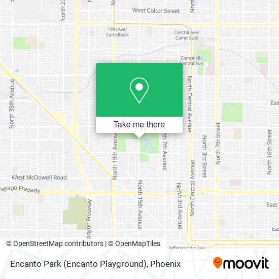 Encanto Park (Encanto Playground) map