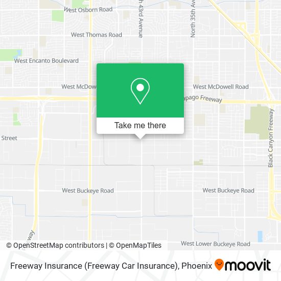 Freeway Insurance (Freeway Car Insurance) map