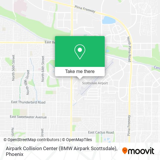 Airpark Collision Center (BMW Airpark Scottsdale) map
