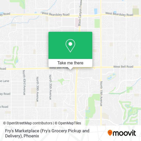 Fry's Marketplace (Fry's Grocery Pickup and Delivery) map