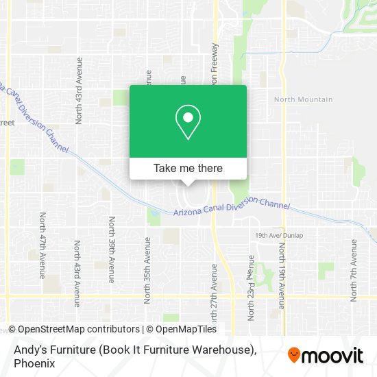 Andy's Furniture (Book It Furniture Warehouse) map
