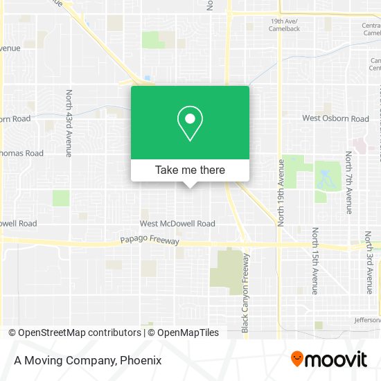 A Moving Company map