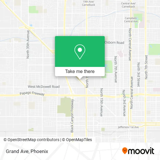Grand Ave map