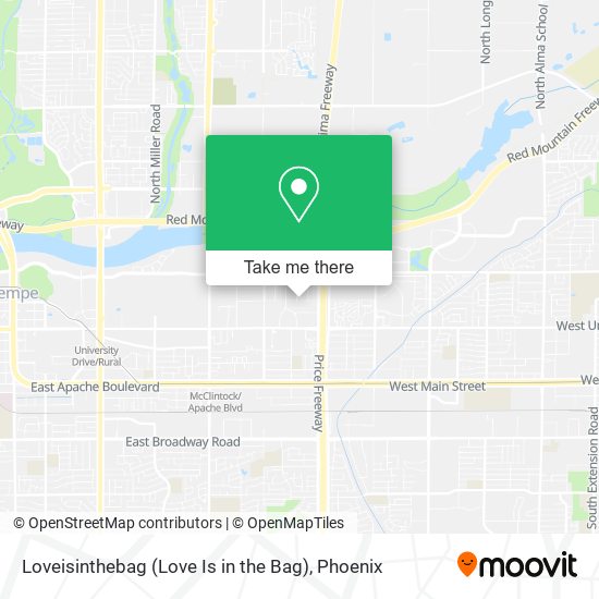 Loveisinthebag (Love Is in the Bag) map