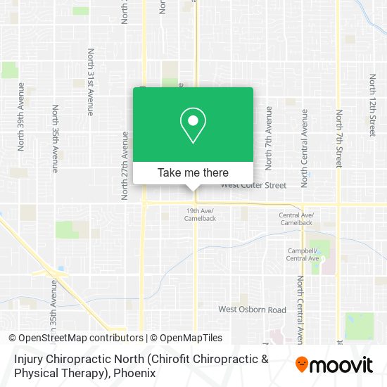 Mapa de Injury Chiropractic North (Chirofit Chiropractic & Physical Therapy)