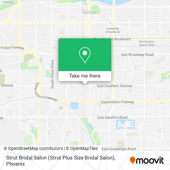Mapa de Strut Bridal Salon (Strut Plus Size Bridal Salon)