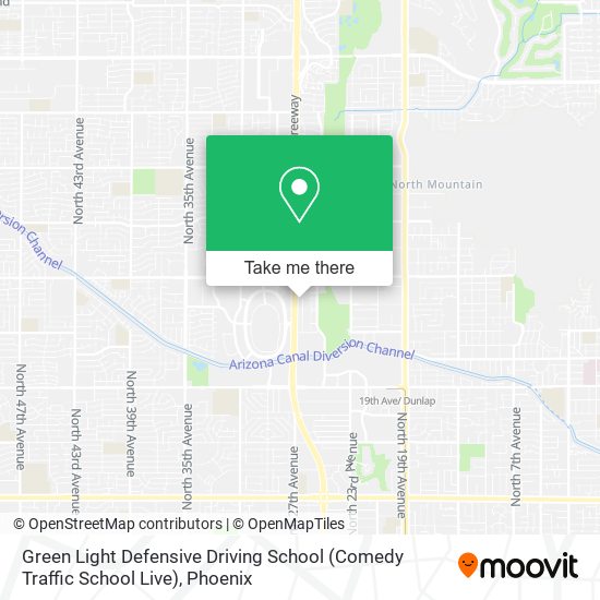 Green Light Defensive Driving School (Comedy Traffic School Live) map