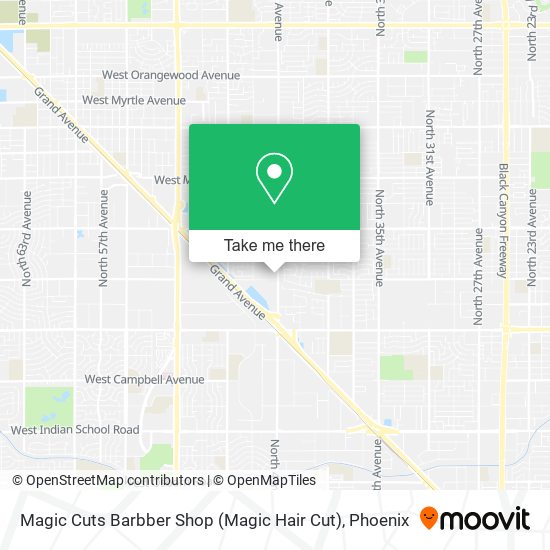 Magic Cuts Barbber Shop (Magic Hair Cut) map