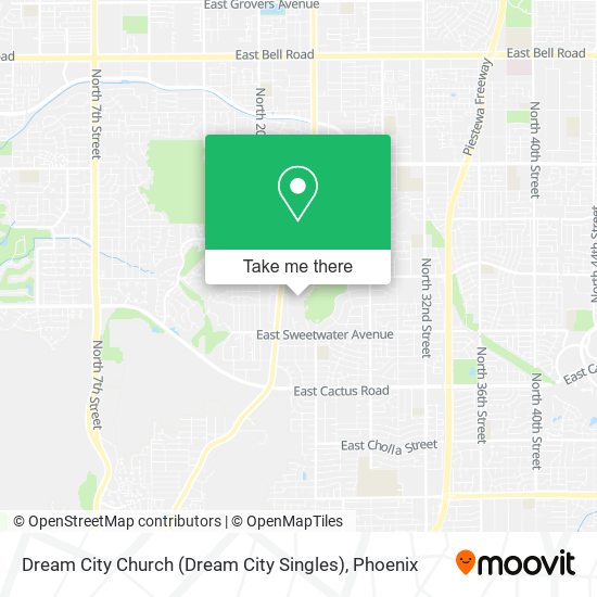 Dream City Church (Dream City Singles) map