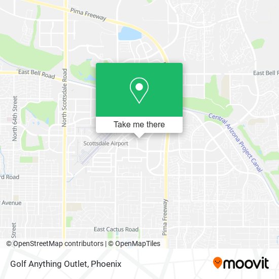 Golf Anything Outlet map