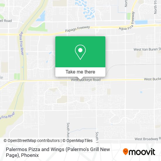 Palermos Pizza and Wings (Palermo's Grill New Page) map