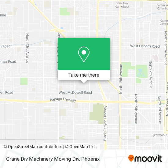 Crane Div Machinery Moving Div map